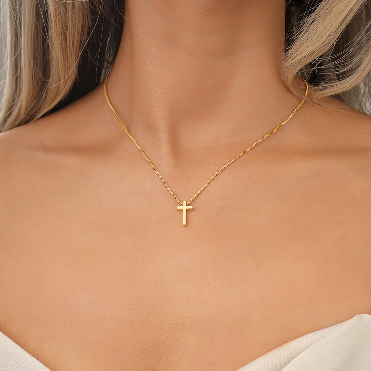 Cross necklace